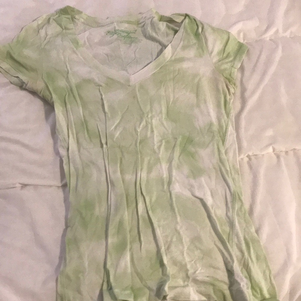 V neck shirt.